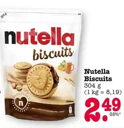 E-Center Nutella biscuits Angebot