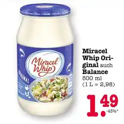 E-Center Miracel whip original auch balance Angebot