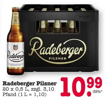 E-Center Radeberger pilsner Angebot