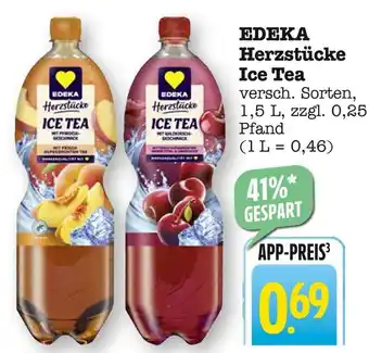 E-Center Edeka herzstücke ice tea Angebot
