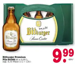 E-Center Bitburger premium pils stubbi Angebot