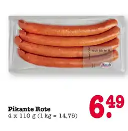 E-Center Pikante rote Angebot