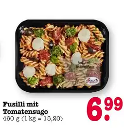 E-Center Fusilli mit tomatensugo Angebot
