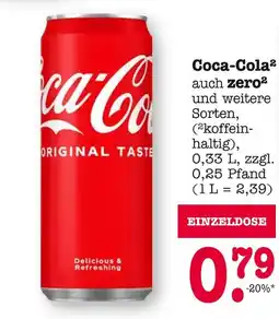 E-Center Coca-cola coca-cola Angebot