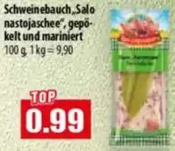 Mix Markt Schweinebauch ,,Salo nastojaschee" Angebot