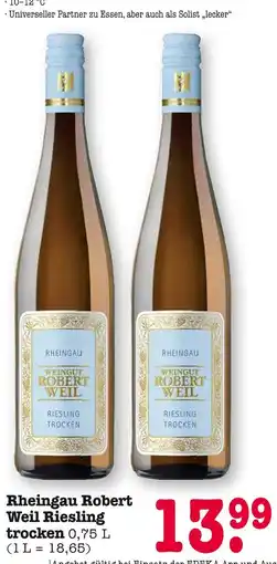 E-Center Weingut robert weil rheingau robert weil riesling trocken Angebot