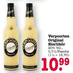 E-Center Verpoorten original eierlikör Angebot