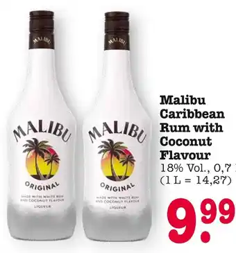 E-Center Malibu caribbean rum with coconut flavour Angebot