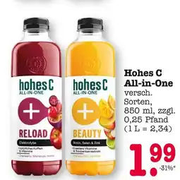 E-Center Hohes c all-in-one Angebot
