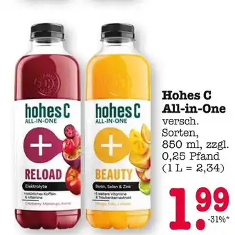E-Center Hohes c all-in-one Angebot