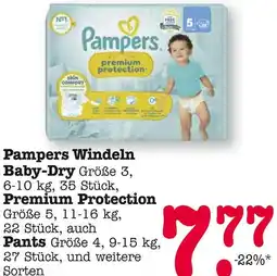 E-Center Pampers baby-dry größe 3 Angebot