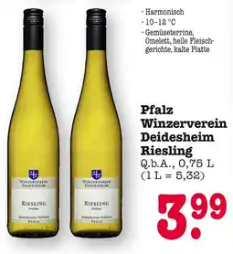E-Center Winzerverein deidesheim riesling Angebot