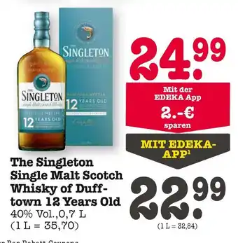 E-Center The singleton single malt scotch whisky of dufftown 12 years old Angebot