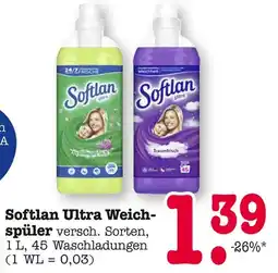 E-Center Softlan ultra weichspüler Angebot