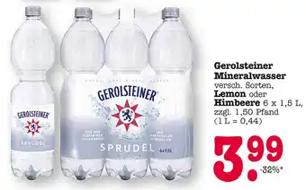 E-Center Gerolsteiner lemon Angebot