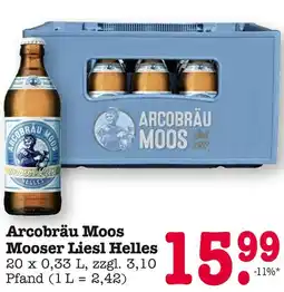 E-Center Arcobräu moos mooser liesl helles Angebot