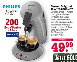 E-Center Philips senseo original eco hd7806/37 Angebot