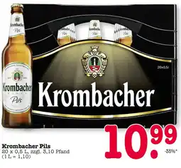 E-Center Krombacher pils Angebot