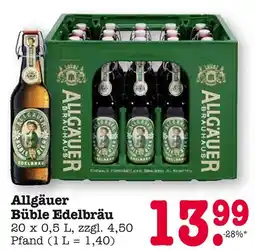 E-Center Allgäuer brauhaus allgäuer büble edelbräu Angebot
