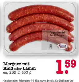 E-Center Schick-in merguez mit rind oder lamm Angebot
