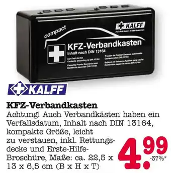 E-Center Kalff kfz-verbandkasten Angebot