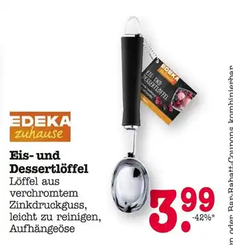 E-Center Edeka zuhause eis- und dessertlöffel Angebot