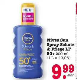 E-Center Nivea nivea sun spray schutz & pflege Angebot