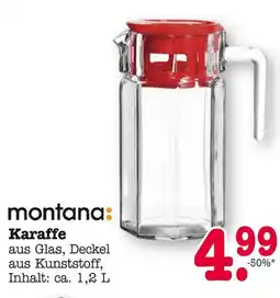 E-Center Montana karaffe Angebot