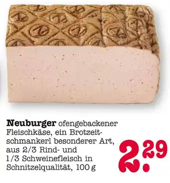 E-Center Neuburger fleischkäse Angebot