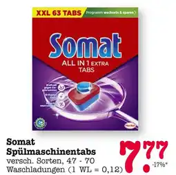 E-Center Somat spülmaschinentabs Angebot