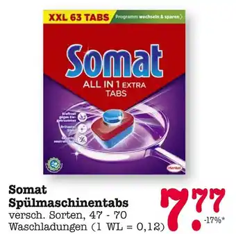 E-Center Somat spülmaschinentabs Angebot