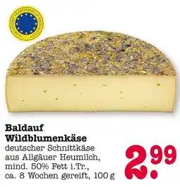 E-Center Baldauf wildblumenkäse Angebot