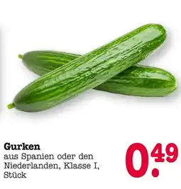 E-Center Gurken Angebot