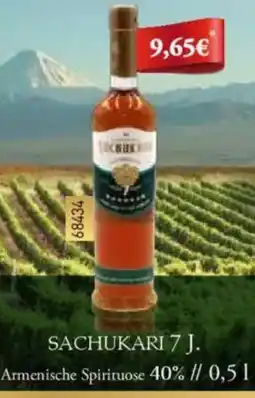 Mix Markt SACHUKARI 7 J. Armenische Spirituose Angebot