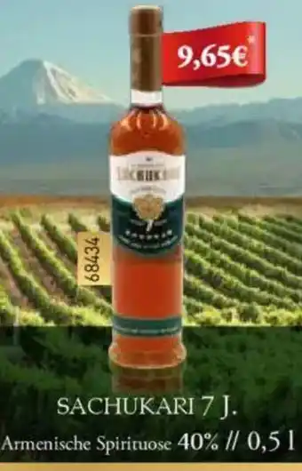 Mix Markt SACHUKARI 7 J. Armenische Spirituose Angebot