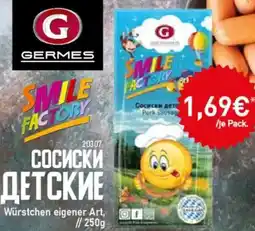 Mix Markt GERMES Würstchen eigener Art Angebot