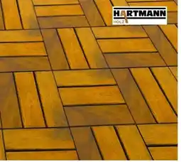 BayWa Hartmann Holzmarkt Akazie-Fliese Angebot