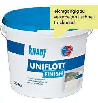 BayWa Knauf Spachtelmasse Uniflott Finish Angebot