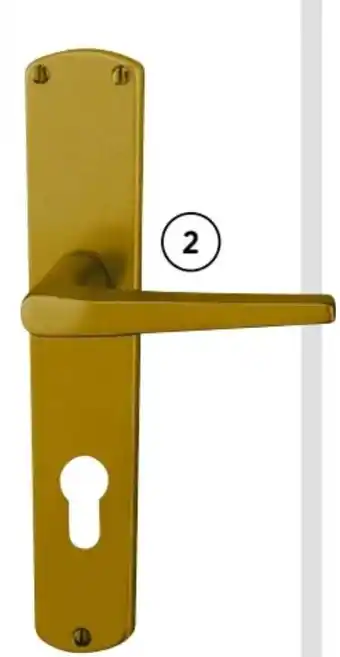 BayWa Alpertec Langschild-Drückergarnitur Phil-LS PZ F4 7 Angebot