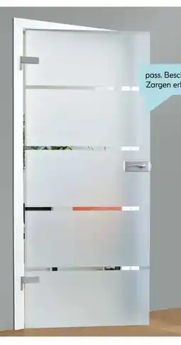 Hellweg Durabil Ganzglastür Carat Angebot
