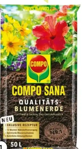 BayWa Compo Sana Qualitäts-Blumenerde Angebot