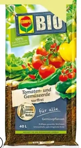 BayWa Compo Bio Tomaten- und Gemüseerde Angebot