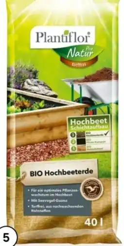 BayWa Plantiflor Bio Hochbeeterde Angebot