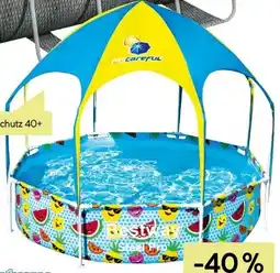 BayWa BestWay Stahlwandpool Splash-in-Shade Angebot