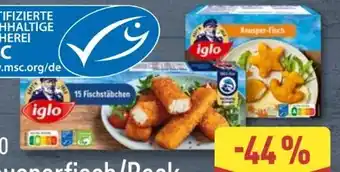 Aldi Nord Iglo Knusper-Fisch Angebot