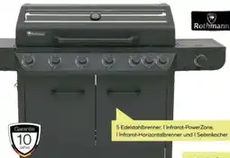 BayWa Rothmann Gasgrillwagen Vulcano 6 Turbo Plus Angebot