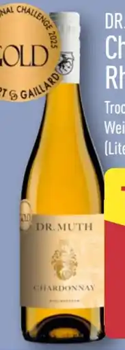 Aldi Nord Weingut Dr. Muth Chardonnay Rheinhessen Angebot