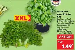 Kaufland Dtsch./ital./ span. Kräuter XXL Angebot