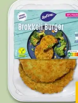 REWE SoFine Brokkoli Burger Vegan Angebot