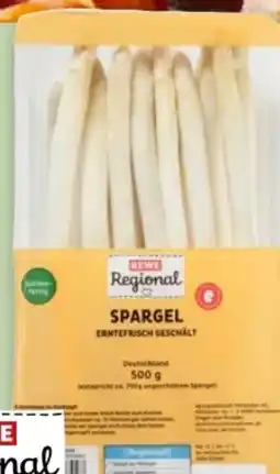 REWE Rewe Regional Weisse Spargel Geschält Angebot